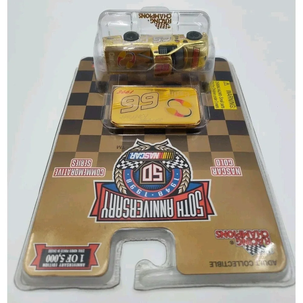 Racing‎ Champions Nascar 50 Anniv Gold Commemorative Serie #66 📸SEE PICS📸